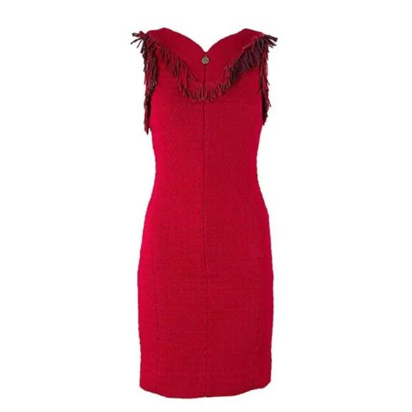 Chanel Runway Wool Sheath Dress - Picture 4 of 6